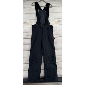 Markers Nylon Suspender Ski Snow Pants Mens Large Black Removable Suspenders